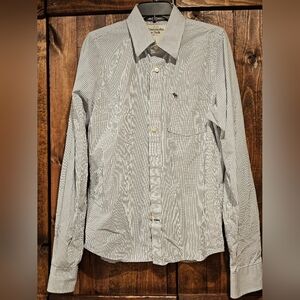 Abercrombie & Fitch Black and White Gingham Shirt